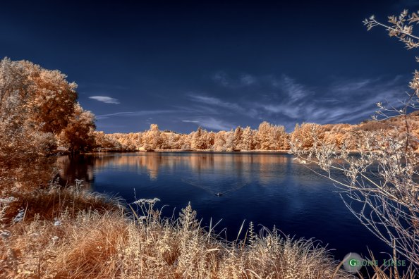 Stadtweiher (Kempten) - Infrarot